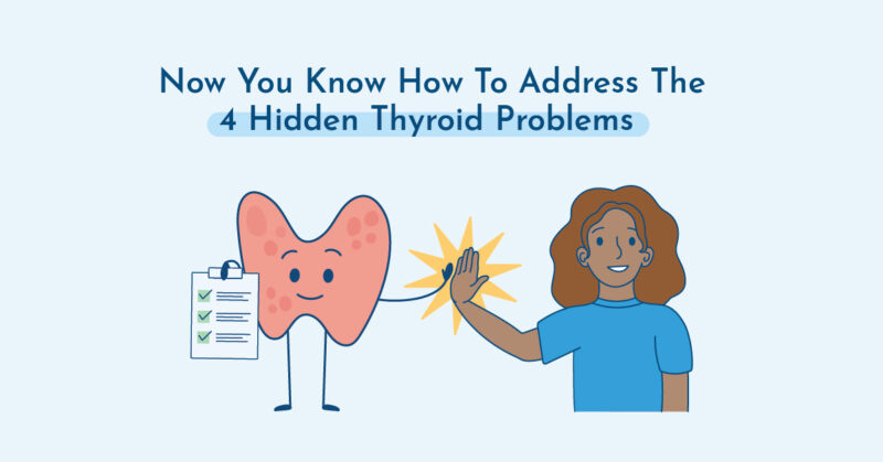 Image of success in addressing hidden thyroid problems.